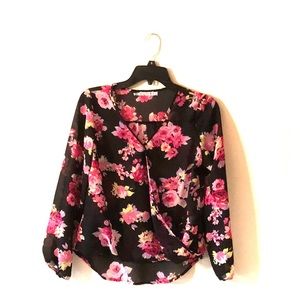 Floral Sheer Blouse